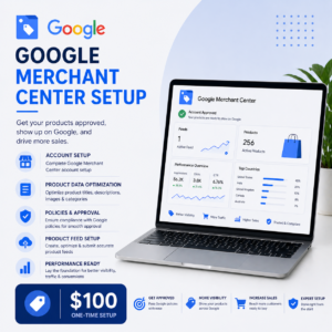 Google Merchant Center Setup
