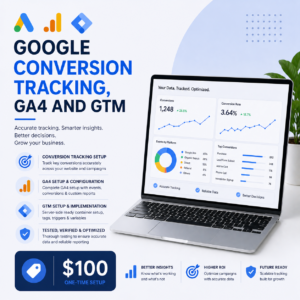 Google Ads Tracking, GA4, GTM